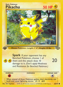 Pikachu (60/64) [Jungle 1st Edition] - Comfy Hobbies