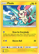 Plusle (53/168) [Sun & Moon: Celestial Storm] - Comfy Hobbies
