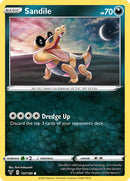 Sandile (107/185) [Sword & Shield: Vivid Voltage] - Comfy Hobbies