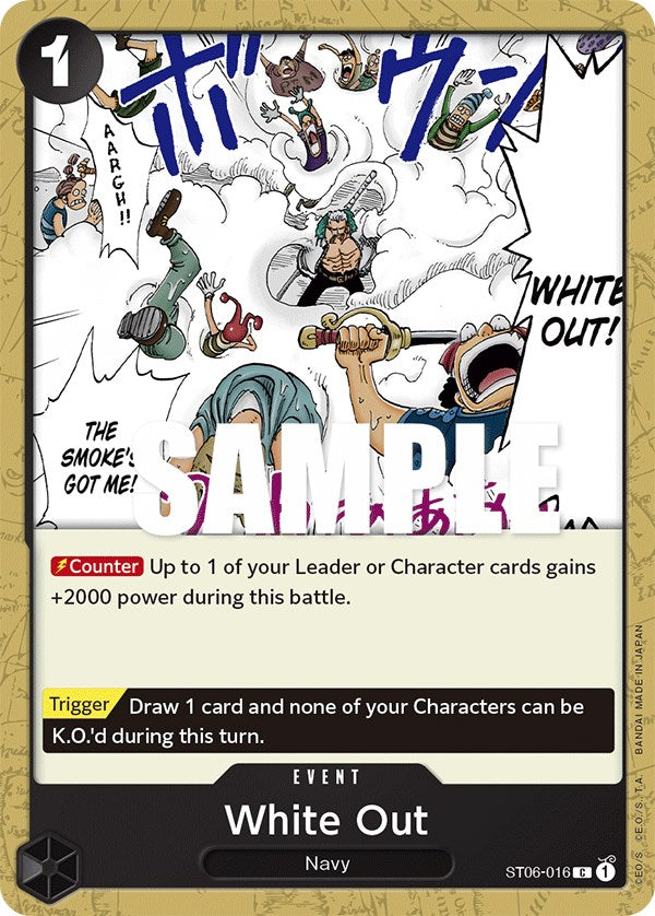 White Out [Starter Deck: Absolute Justice] - Comfy Hobbies