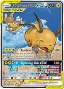 Raichu & Alolan Raichu GX (221/236) [Sun & Moon: Unified Minds] - Comfy Hobbies