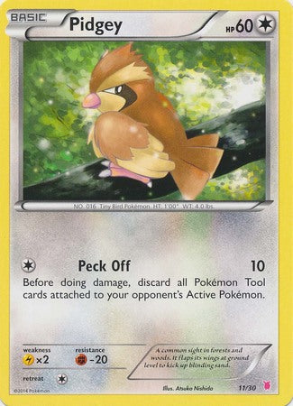 Pidgey (11/30) [XY: Trainer Kit 1 - Wigglytuff] - Comfy Hobbies