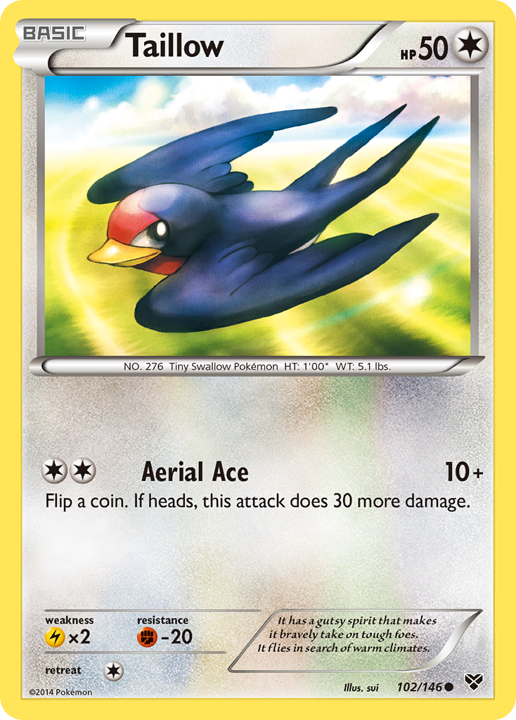 Taillow (102/146) [XY: Base Set] - Comfy Hobbies