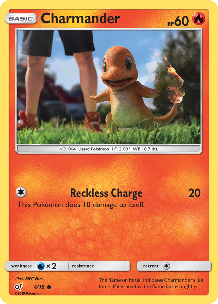 Charmander (4/18) [Sun & Moon: Detective Pikachu] - Comfy Hobbies