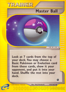 Master Ball (143/165) [Expedition: Base Set] - Comfy Hobbies