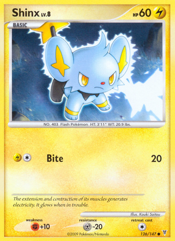 Shinx (126/147) [Platinum: Supreme Victors] - Comfy Hobbies