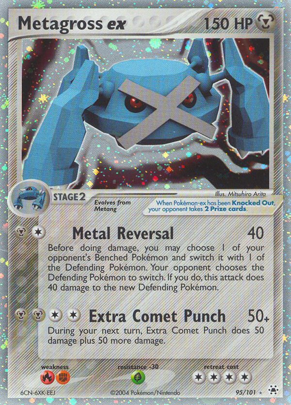 Metagross ex (95/101) [EX: Hidden Legends] - Comfy Hobbies