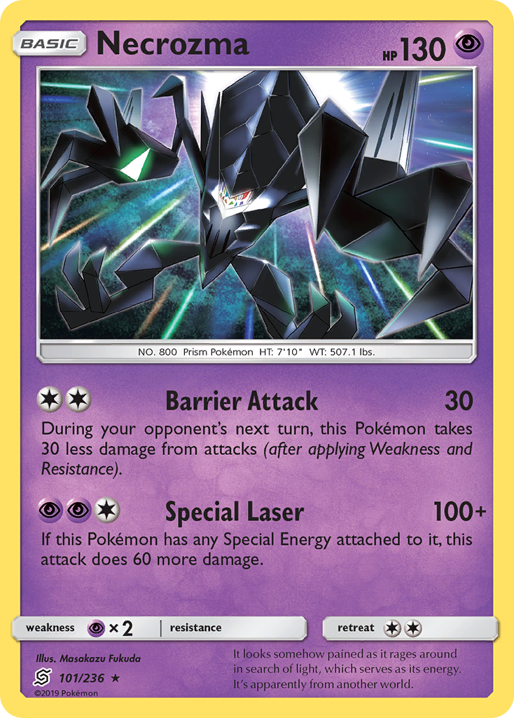 Necrozma (101/236) [Sun & Moon: Unified Minds] - Comfy Hobbies