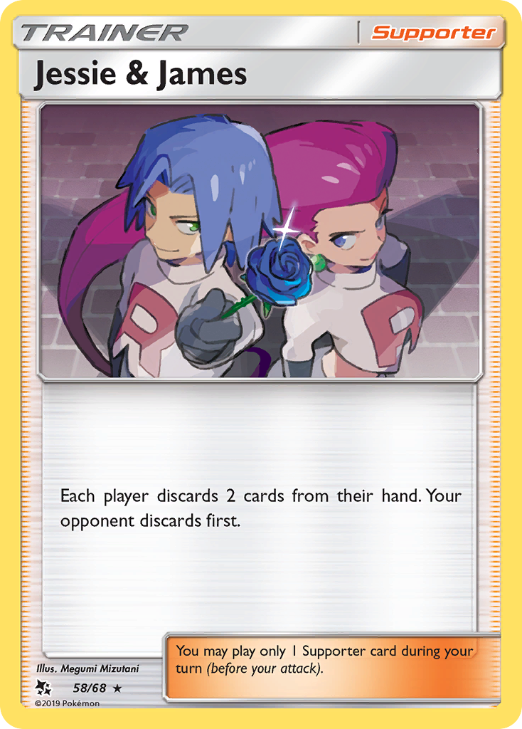 Jessie & James (58/68) [Sun & Moon: Hidden Fates] - Comfy Hobbies