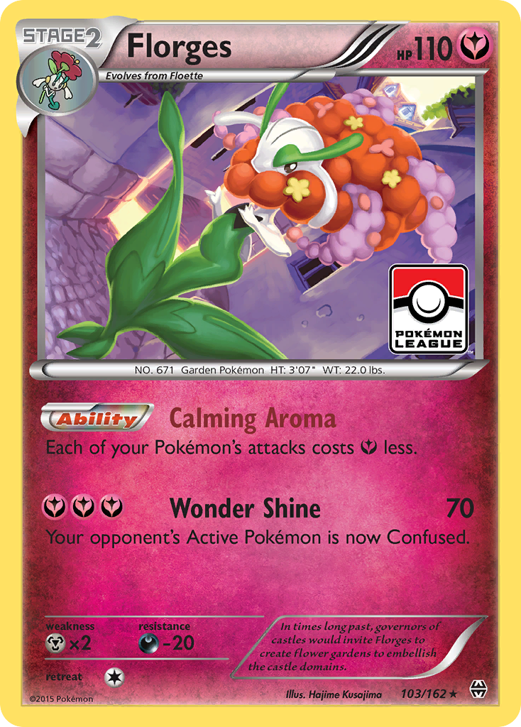 Florges (103/162) [XY: BREAKthrough] - Comfy Hobbies