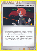 Team Galactic's Mars (126/132) [Diamond & Pearl: Secret Wonders] - Comfy Hobbies