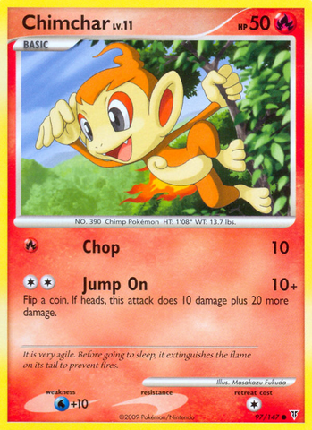 Chimchar (97/147) [Platinum: Supreme Victors] - Comfy Hobbies