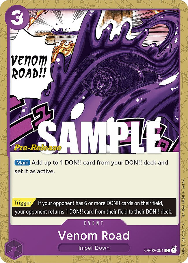 Venom Road [Paramount War Pre-Release Cards] - Comfy Hobbies