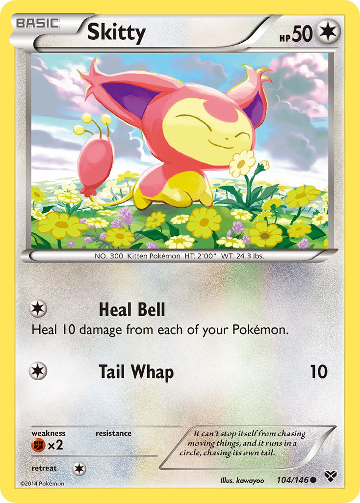 Skitty (104/146) [XY: Base Set] - Comfy Hobbies