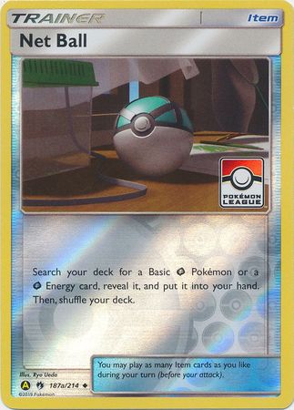 Net Ball (187a/214) (League Promo) [Sun & Moon: Lost Thunder] - Comfy Hobbies