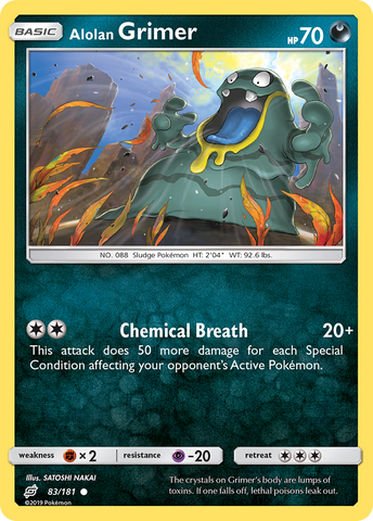 Alolan Grimer (83/181) [Sun & Moon: Team Up] - Comfy Hobbies