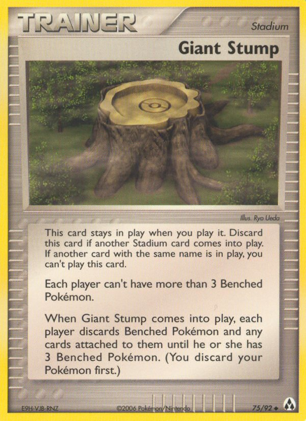 Giant Stump (75/92) [EX: Legend Maker] - Comfy Hobbies