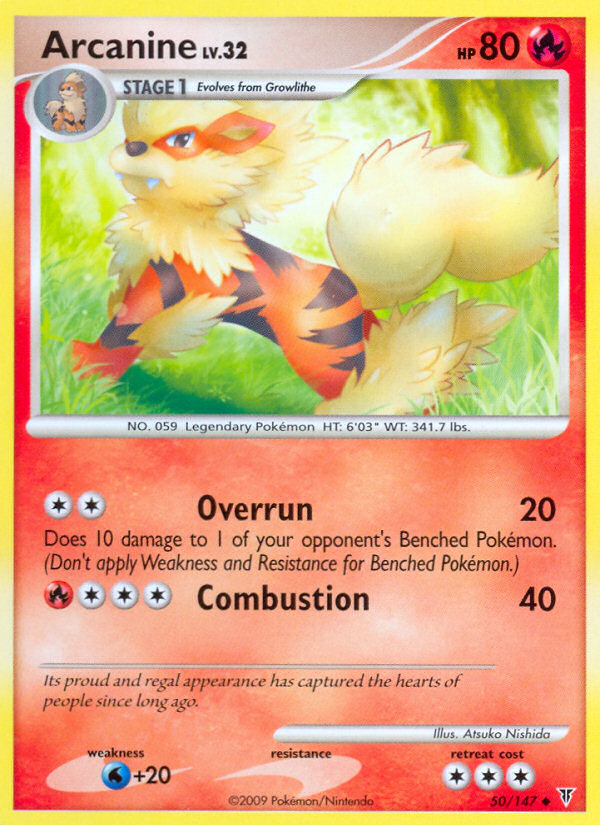 Arcanine (50/147) [Platinum: Supreme Victors] - Comfy Hobbies