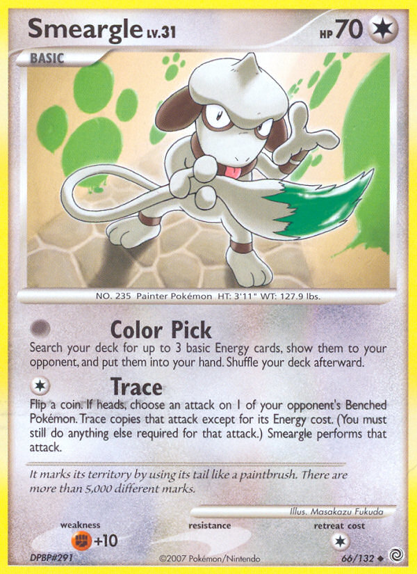 Smeargle (66/132) [Diamond & Pearl: Secret Wonders] - Comfy Hobbies