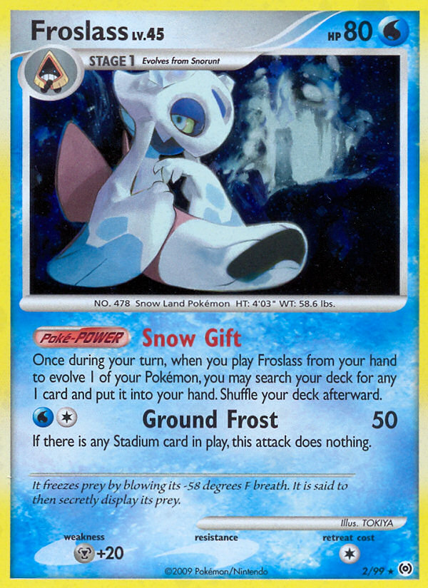 Froslass (2/99) [Platinum: Arceus] - Comfy Hobbies