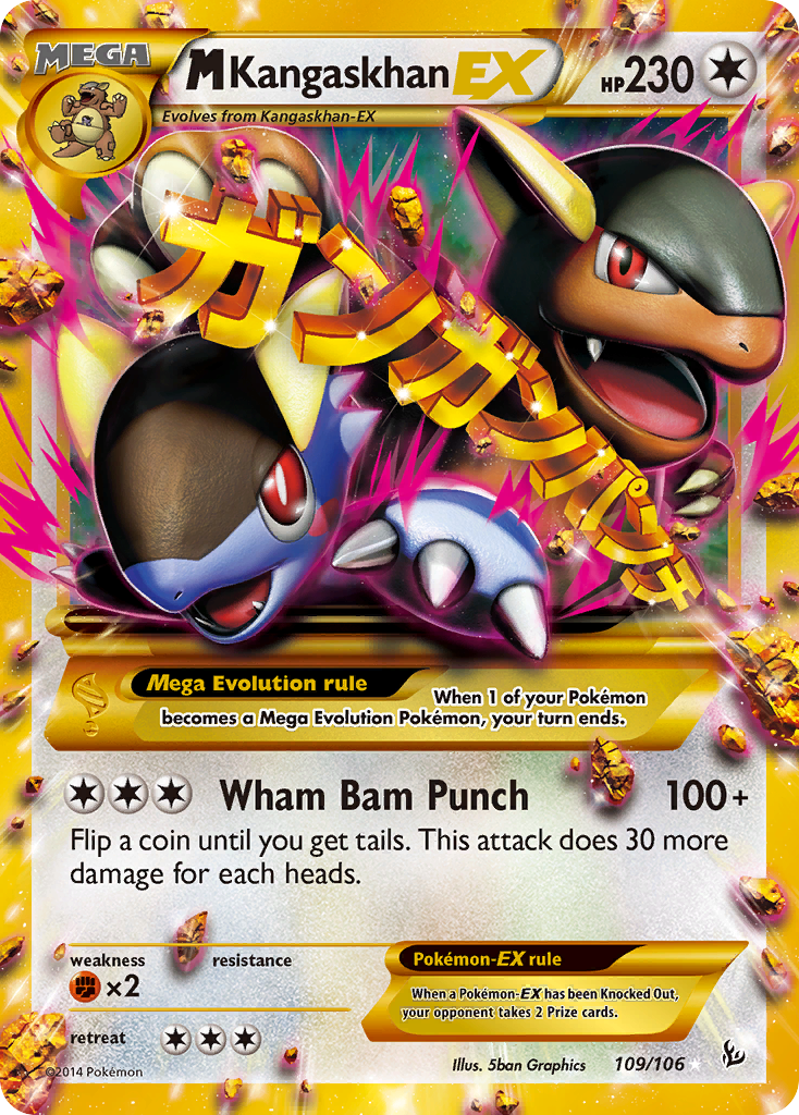 M Kangaskhan EX (109/106) [XY: Flashfire] - Comfy Hobbies
