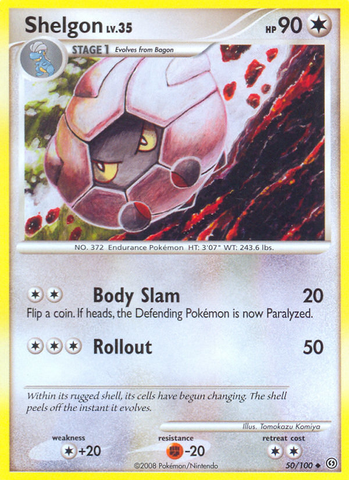 Shelgon (50/100) [Diamond & Pearl: Stormfront] - Comfy Hobbies
