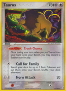Tauros (12/100) [EX: Crystal Guardians] - Comfy Hobbies
