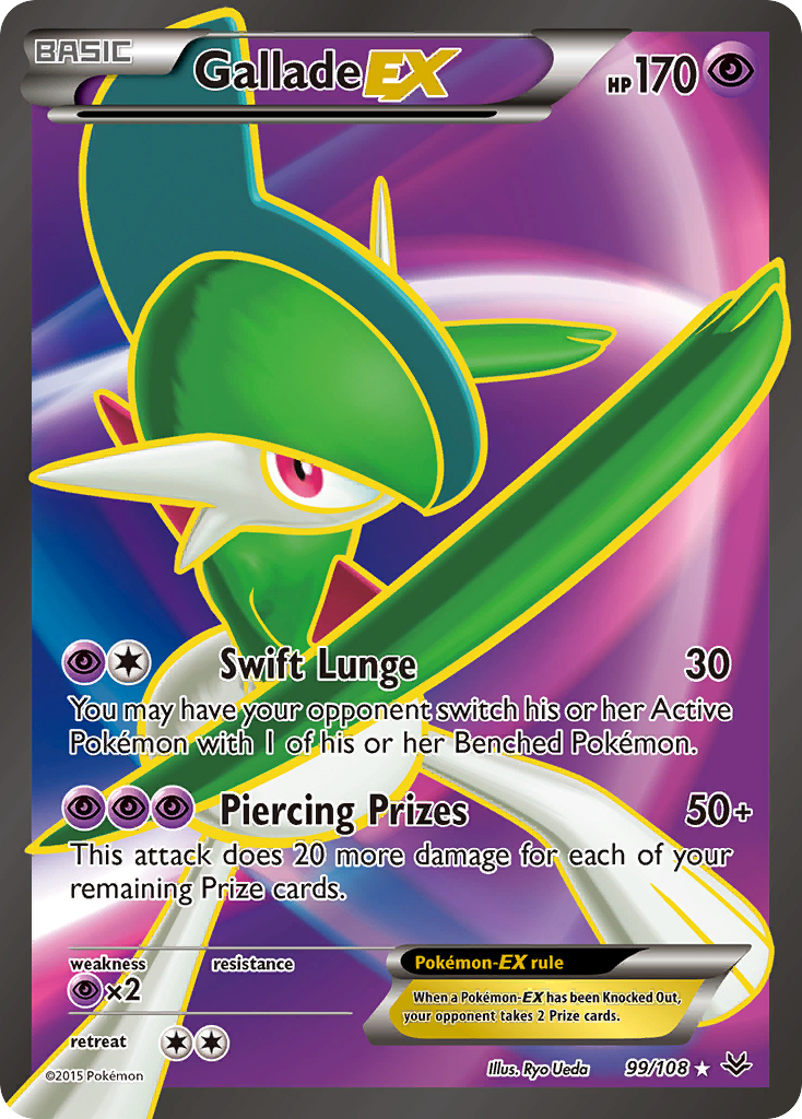 Gallade EX (99/108) [XY: Roaring Skies] - Comfy Hobbies