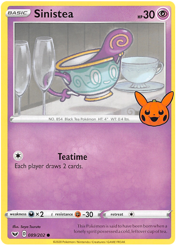 Sinistea (089/202) [Trick or Trade 2023] - Comfy Hobbies