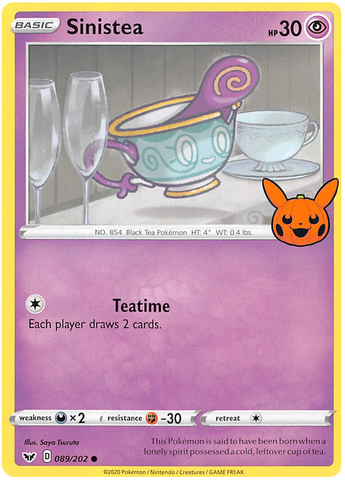 Sinistea (089/202) [Trick or Trade 2023] - Comfy Hobbies