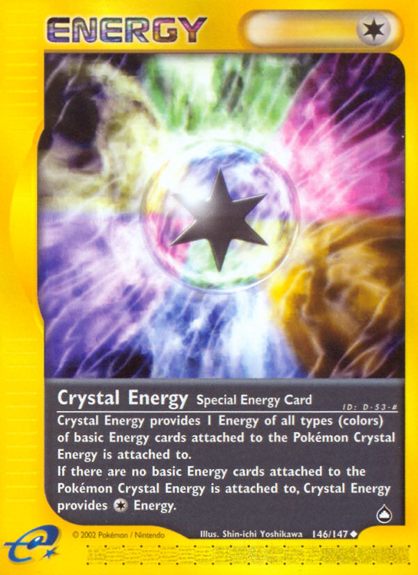 Crystal Energy (146/147) [Aquapolis] - Comfy Hobbies