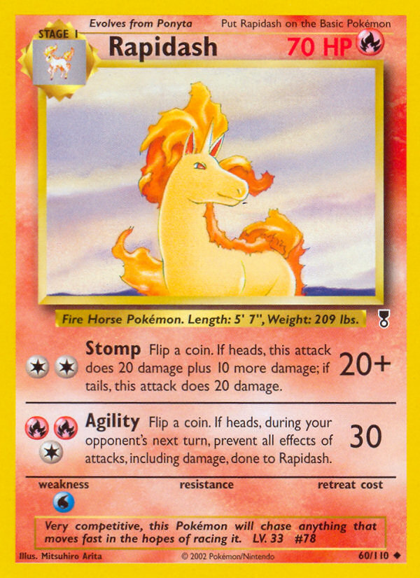 Rapidash (60/110) [Legendary Collection] - Comfy Hobbies