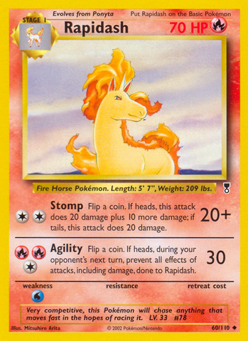 Rapidash (60/110) [Legendary Collection] - Comfy Hobbies