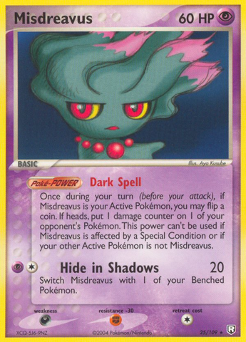 Misdreavus (25/109) [EX: Team Rocket Returns] - Comfy Hobbies