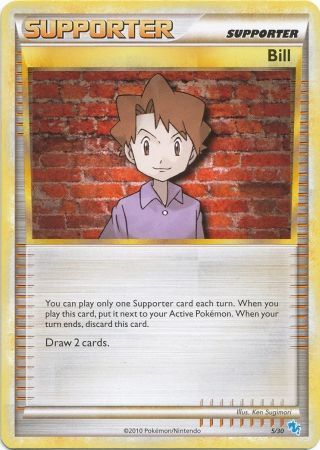 Bill (5/30) [HeartGold & SoulSilver: Trainer Kit - Gyarados] - Comfy Hobbies