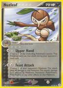 Nuzleaf (45/101) [EX: Hidden Legends] - Comfy Hobbies