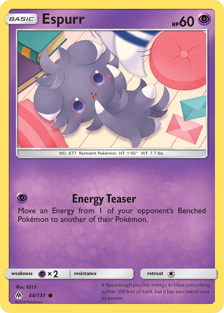 Espurr (44/131) [Sun & Moon: Forbidden Light] - Comfy Hobbies