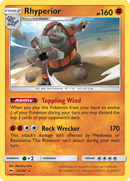 Rhyperior (67/147) [Sun & Moon: Burning Shadows] - Comfy Hobbies