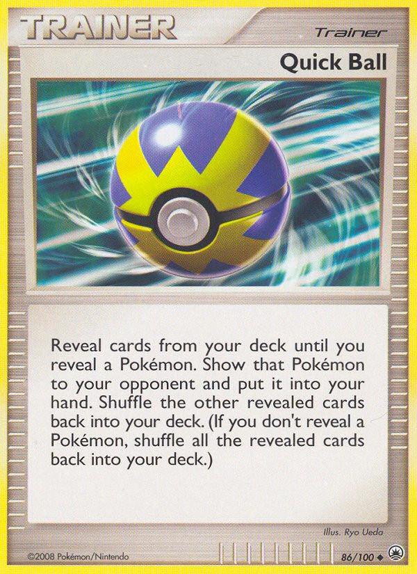 Quick Ball (86/100) [Diamond & Pearl: Majestic Dawn] - Comfy Hobbies