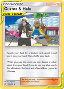 Guzma & Hala (193/236) [Sun & Moon: Cosmic Eclipse] - Comfy Hobbies