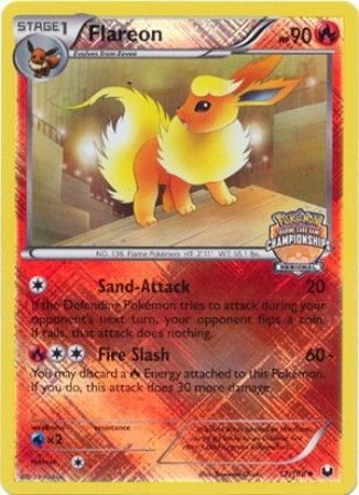 Flareon (12/108) (Regional Championship 2013 Promo) [Black & White: Dark Explorers] - Comfy Hobbies