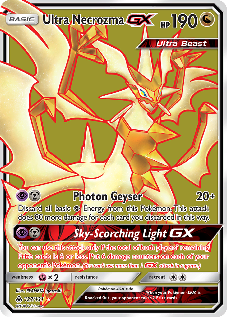 Ultra Necrozma GX (127/131) [Sun & Moon: Forbidden Light] - Comfy Hobbies