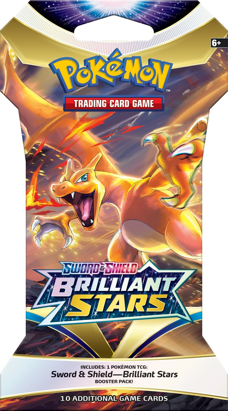 Sword & Shield: Brilliant Stars - Sleeved Booster Pack - Comfy Hobbies