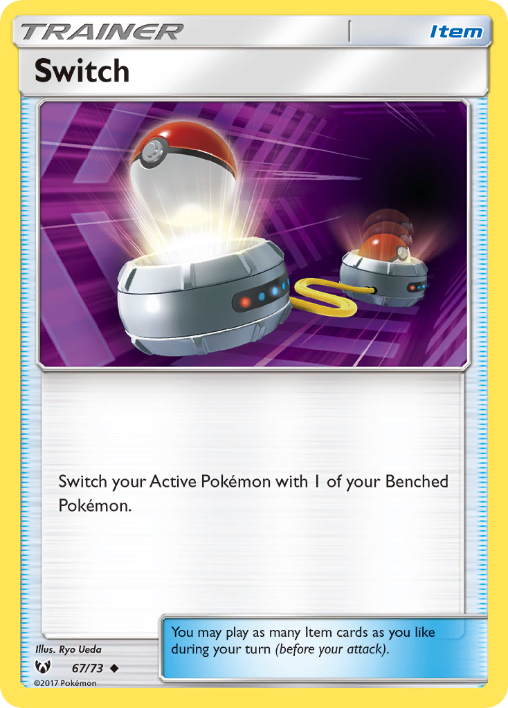 Switch (67/73) [Sun & Moon: Shining Legends] - Comfy Hobbies