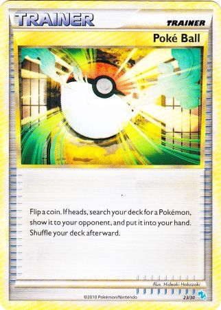 Poke Ball (23/30) [HeartGold & SoulSilver: Trainer Kit - Gyarados] - Comfy Hobbies