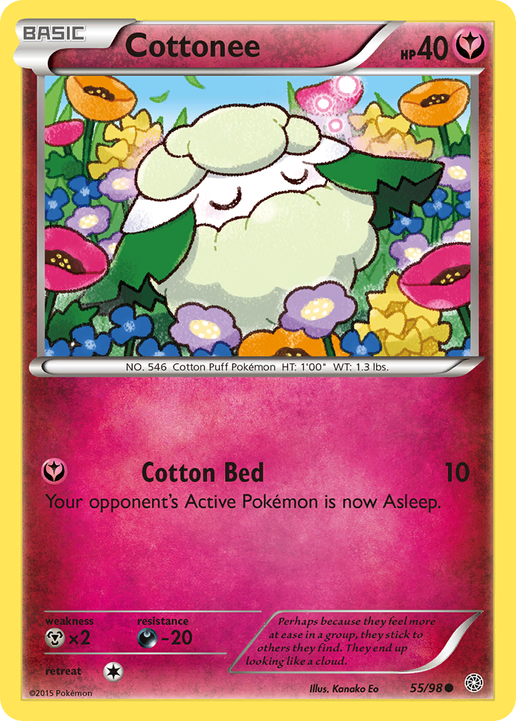 Cottonee (55/98) [XY: Ancient Origins] - Comfy Hobbies