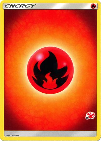 Fire Energy (Charizard Stamp #38) [Battle Academy 2020] - Comfy Hobbies