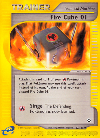 Fire Cube 01 (122/147) [Aquapolis] - Comfy Hobbies