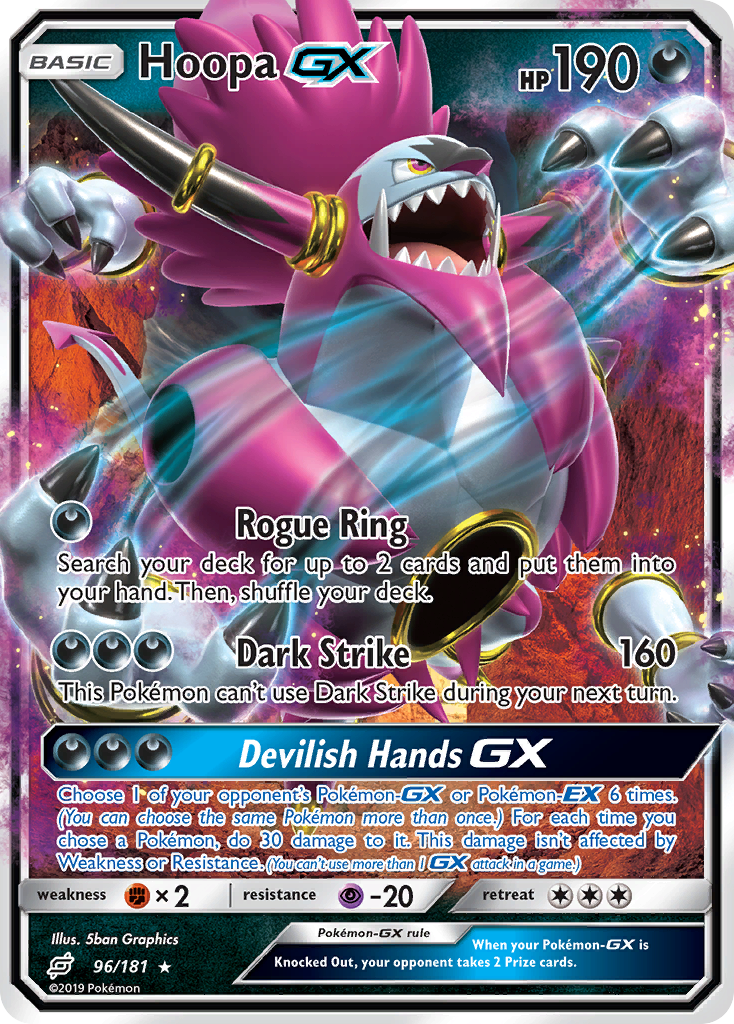 Hoopa GX (96/181) [Sun & Moon: Team Up] - Comfy Hobbies