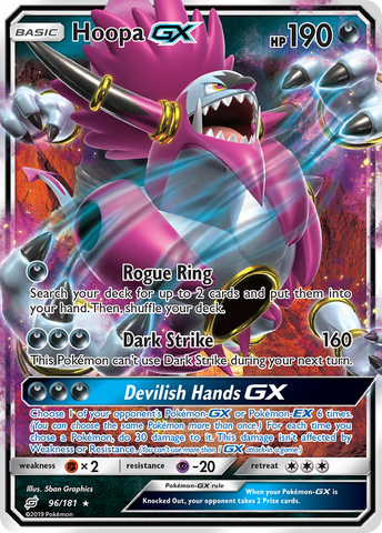 Hoopa GX (96/181) [Sun & Moon: Team Up] - Comfy Hobbies